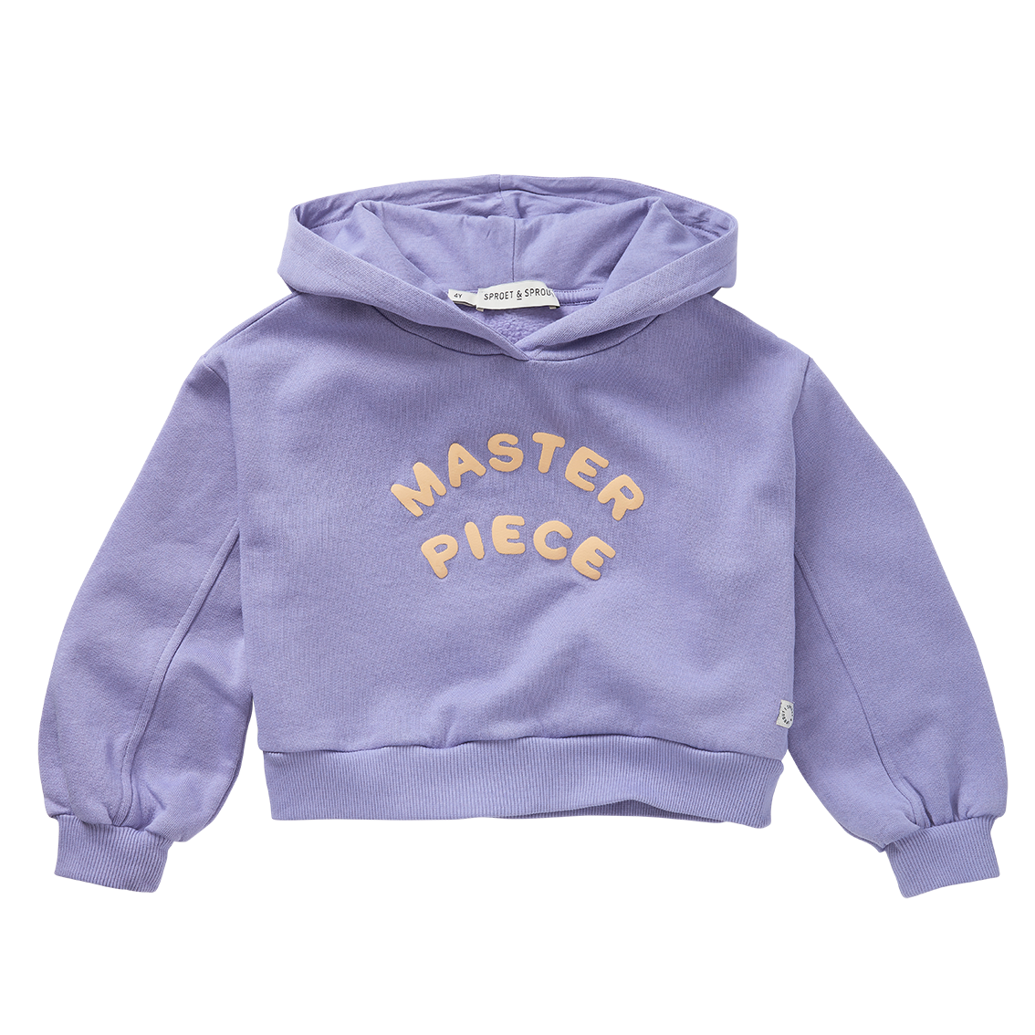 Sproet & Sprout | Boxy hooded sweatshirt | Crayon cloud