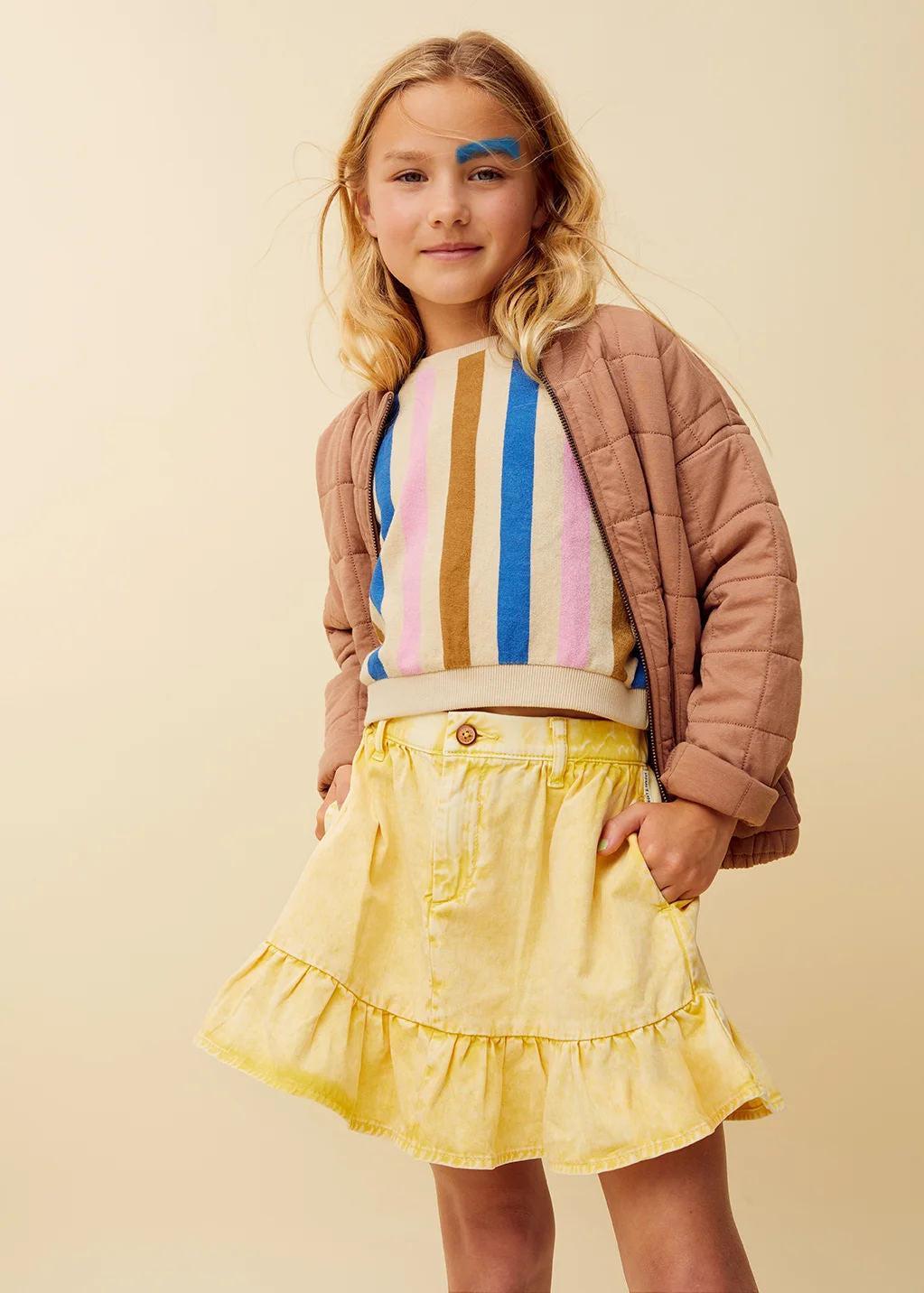 Sproet & Sprout | Cropped sweatshirt stripes