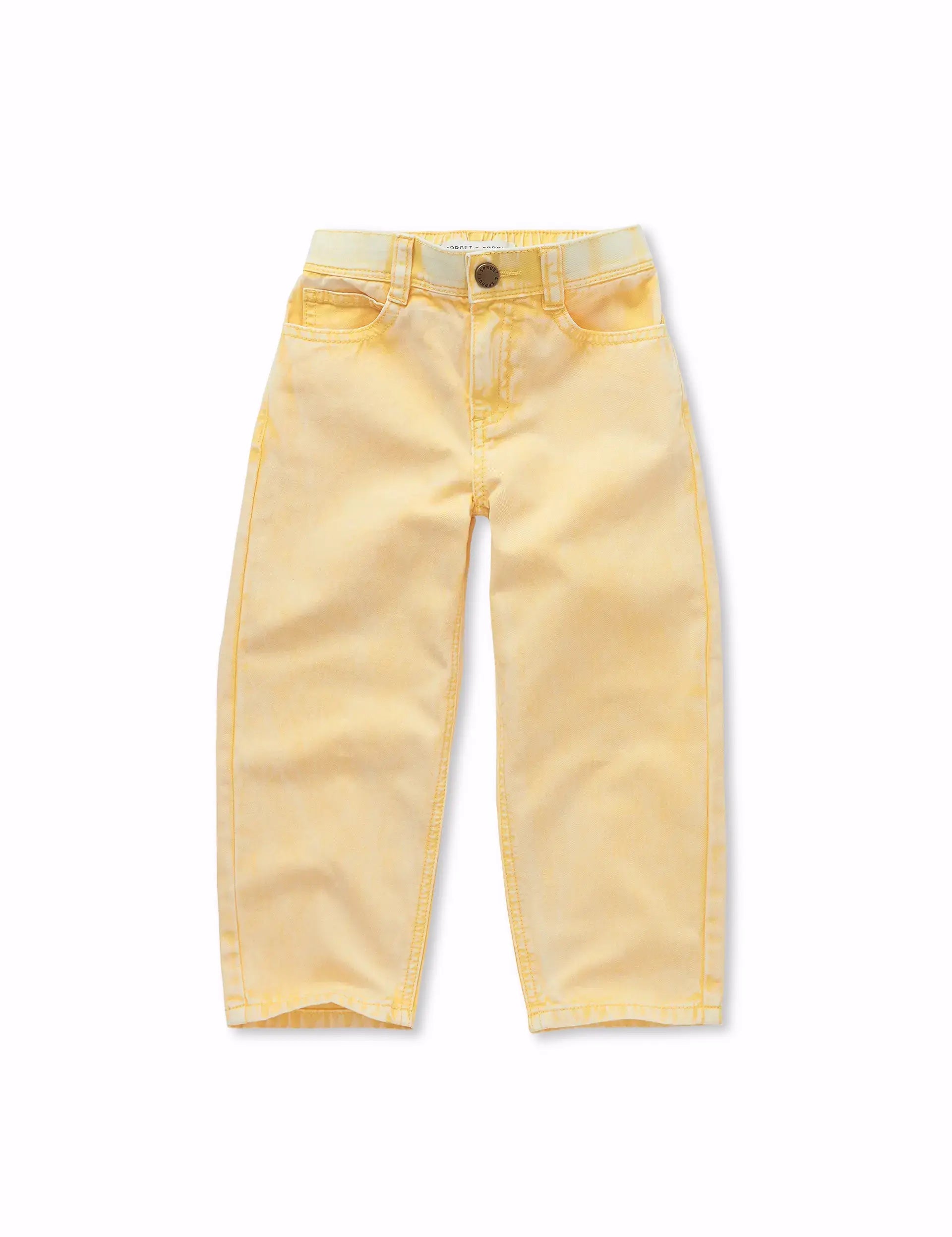 Sproet & Sprout | Denim pants pastel yellow
