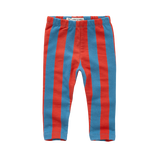 Sproet & Sprout | Winter legging stripe | Vivid red