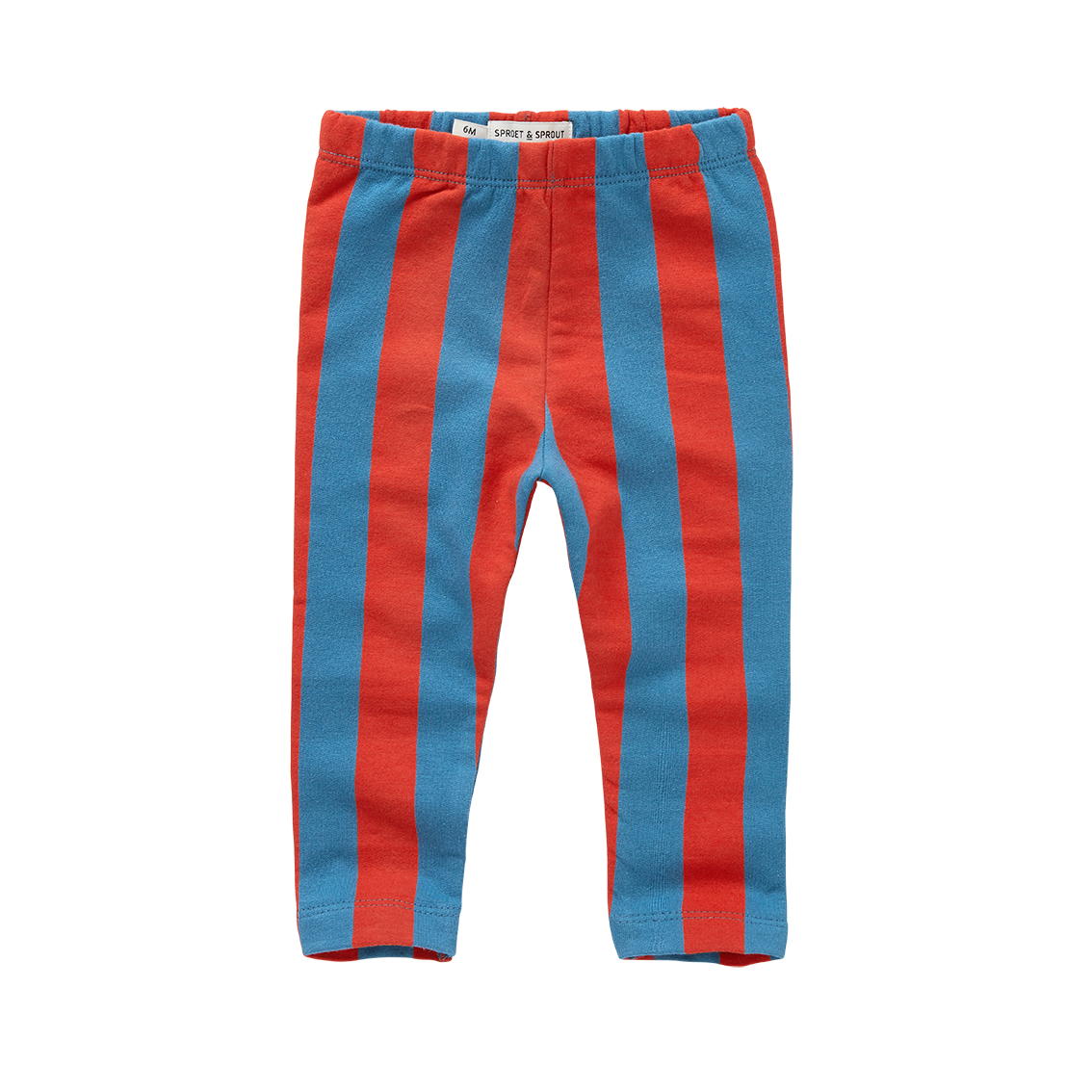 Sproet & Sprout | Winter legging stripe | Vivid red