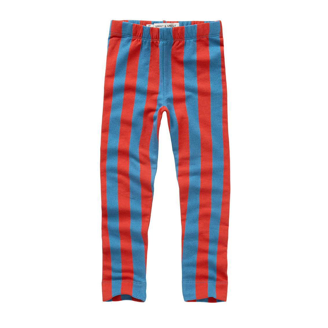 Sproet & Sprout | Winter legging stripe | Vivid red