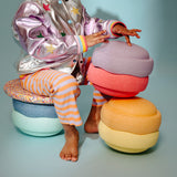 Stapelstein Rainbow Set Classic Spring Special