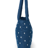 Studio Noos | Denim Mom Bag | Dark Blue White Hearts