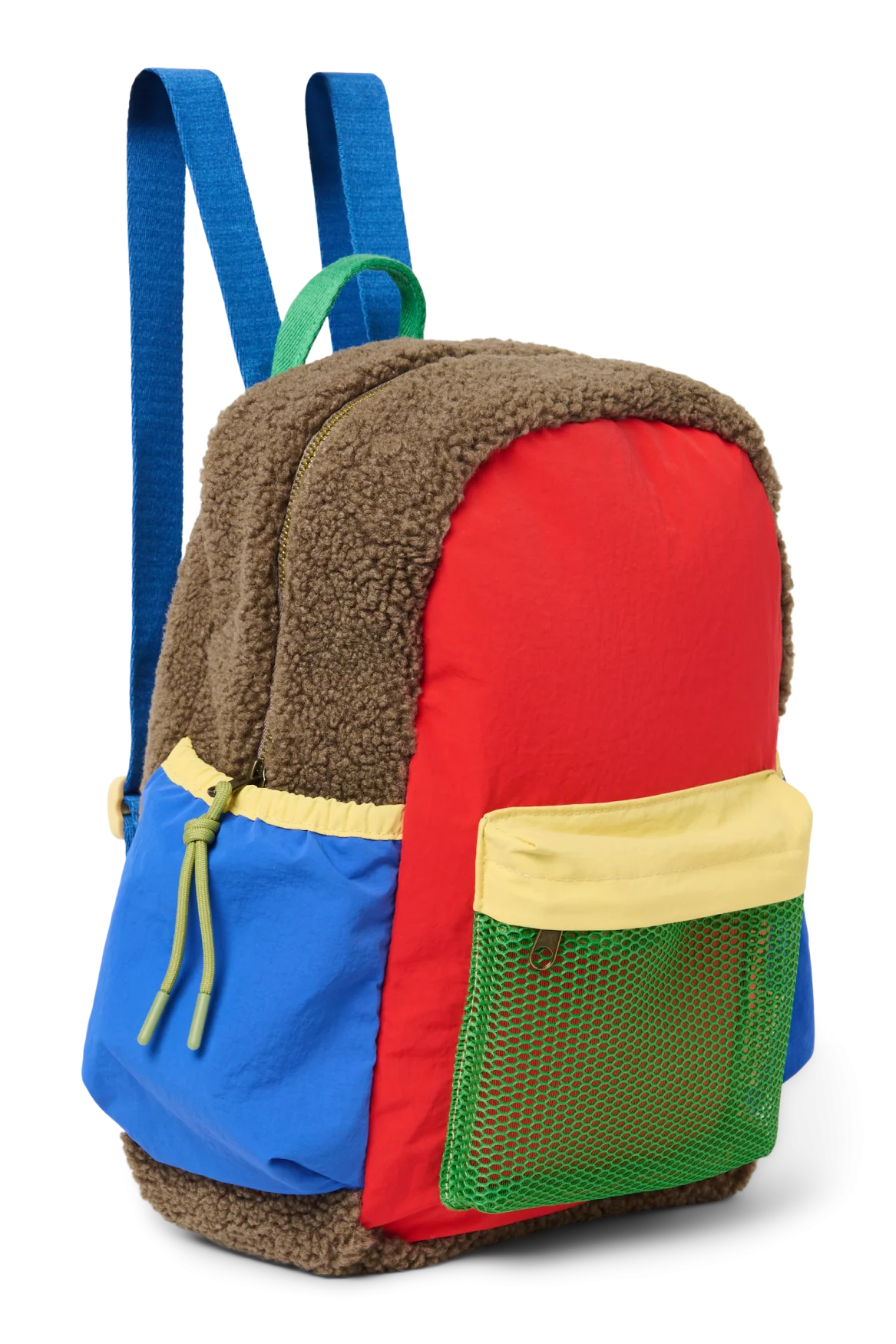 Studio Noos | Fiery Red Patchwork midi backpack