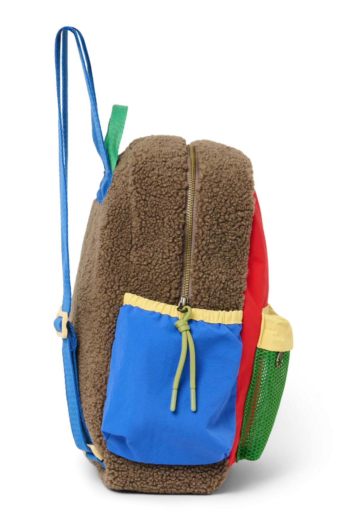 Studio Noos | Fiery Red Patchwork midi backpack