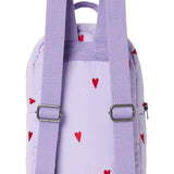 Studio Noos Puffy mini backpack hart paars