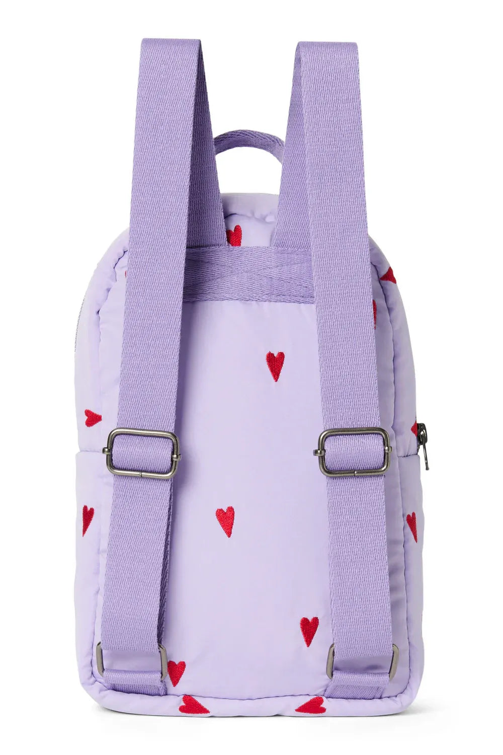 Studio Noos Puffy mini backpack hart paars