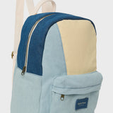 Studio Noos patchwork midi backpack denim