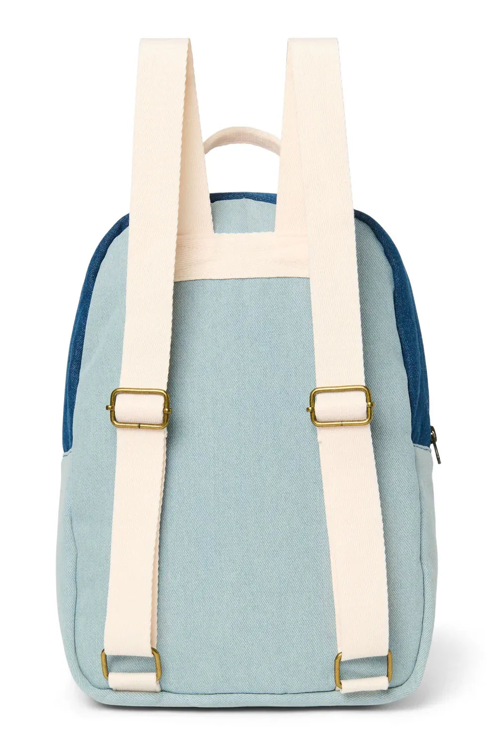 Studio Noos patchwork midi backpack denim