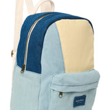 Studio Noos patchwork midi backpack denim