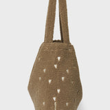 Studio Noos teddy mom bag hart bruin