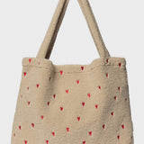 Studio Noos teddy mom bag hart rood