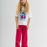 THE NEW |Rebecca pants- carmine rose