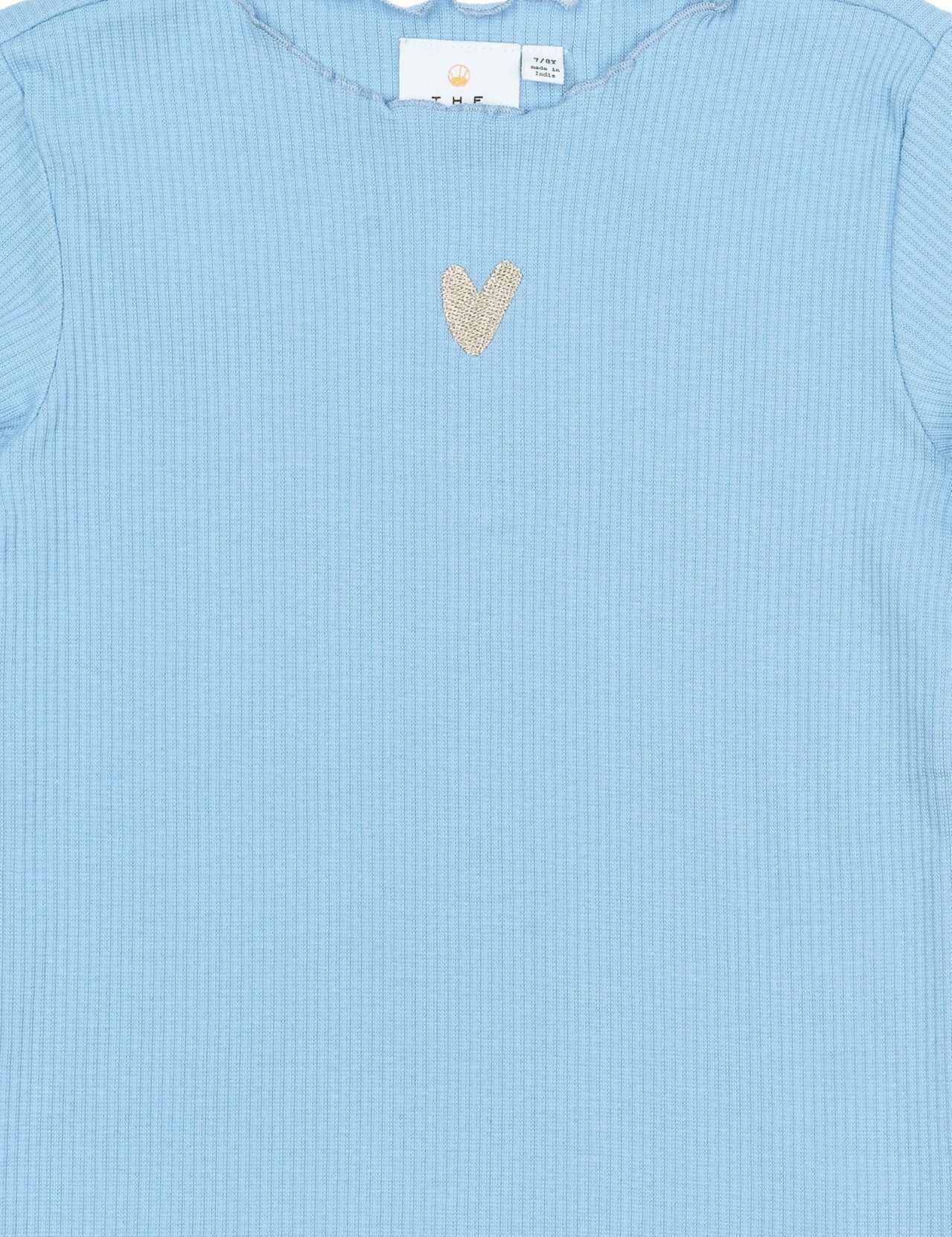 THE NEW | Rya l_s rib tee -forever blue