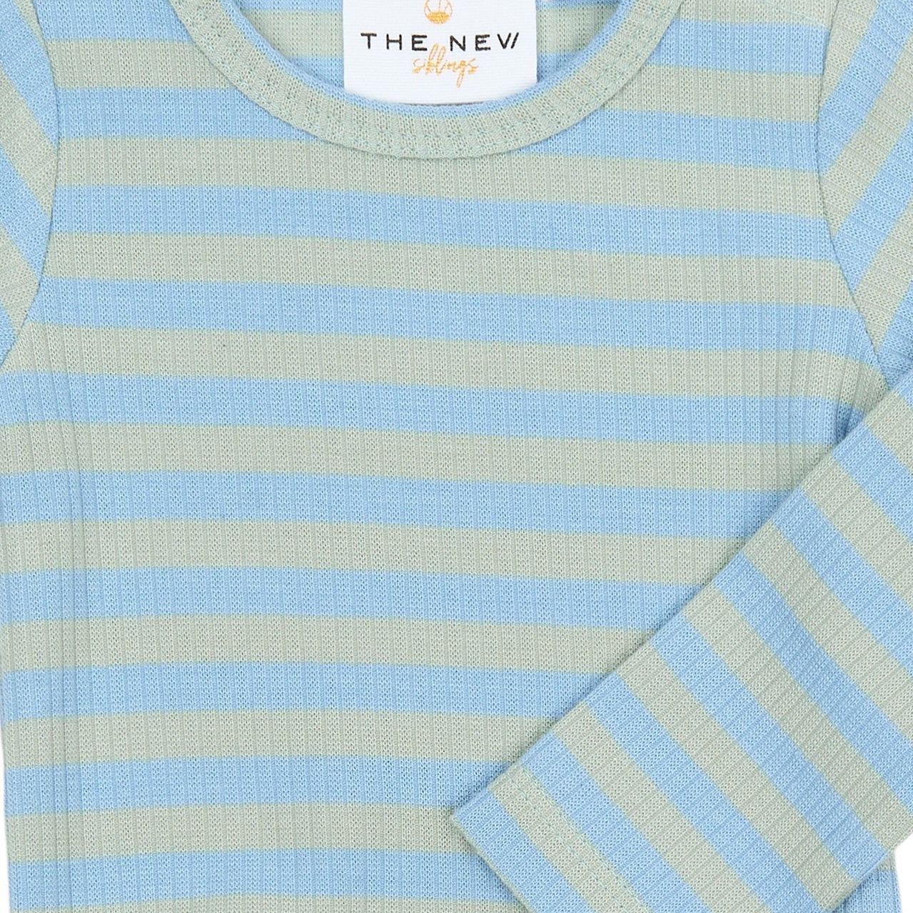THE NEW SIBLINGS | Fro l_s rib body forever blue striped