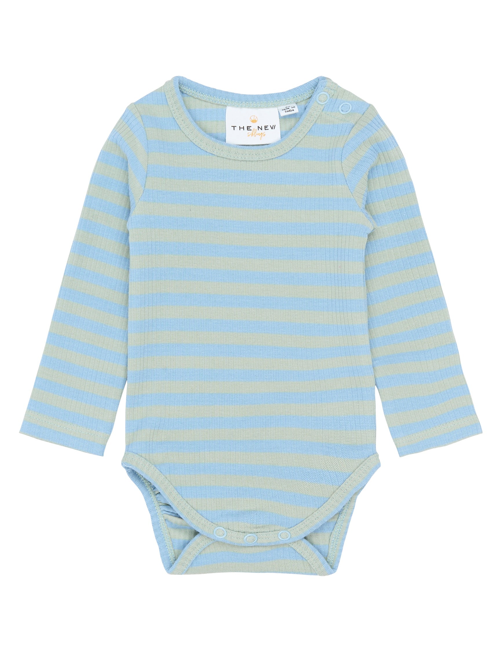 THE NEW SIBLINGS | Fro l_s rib body forever blue striped