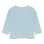 THE NEW SIBLINGS | Fro l_s rib tee forever blue striped