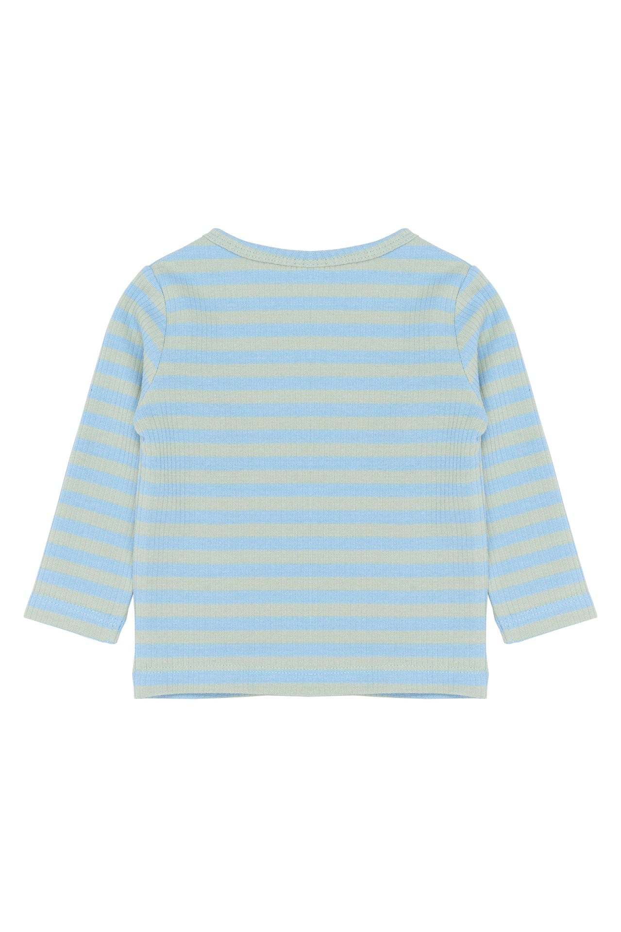 THE NEW SIBLINGS | Fro l_s rib tee forever blue striped