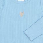 THE NEW SIBLINGS | Rianna l_s rib tee forever blue