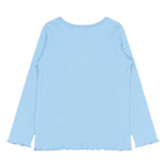 THE NEW SIBLINGS | Rianna l_s rib tee forever blue