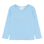THE NEW SIBLINGS | Rianna l_s rib tee forever blue