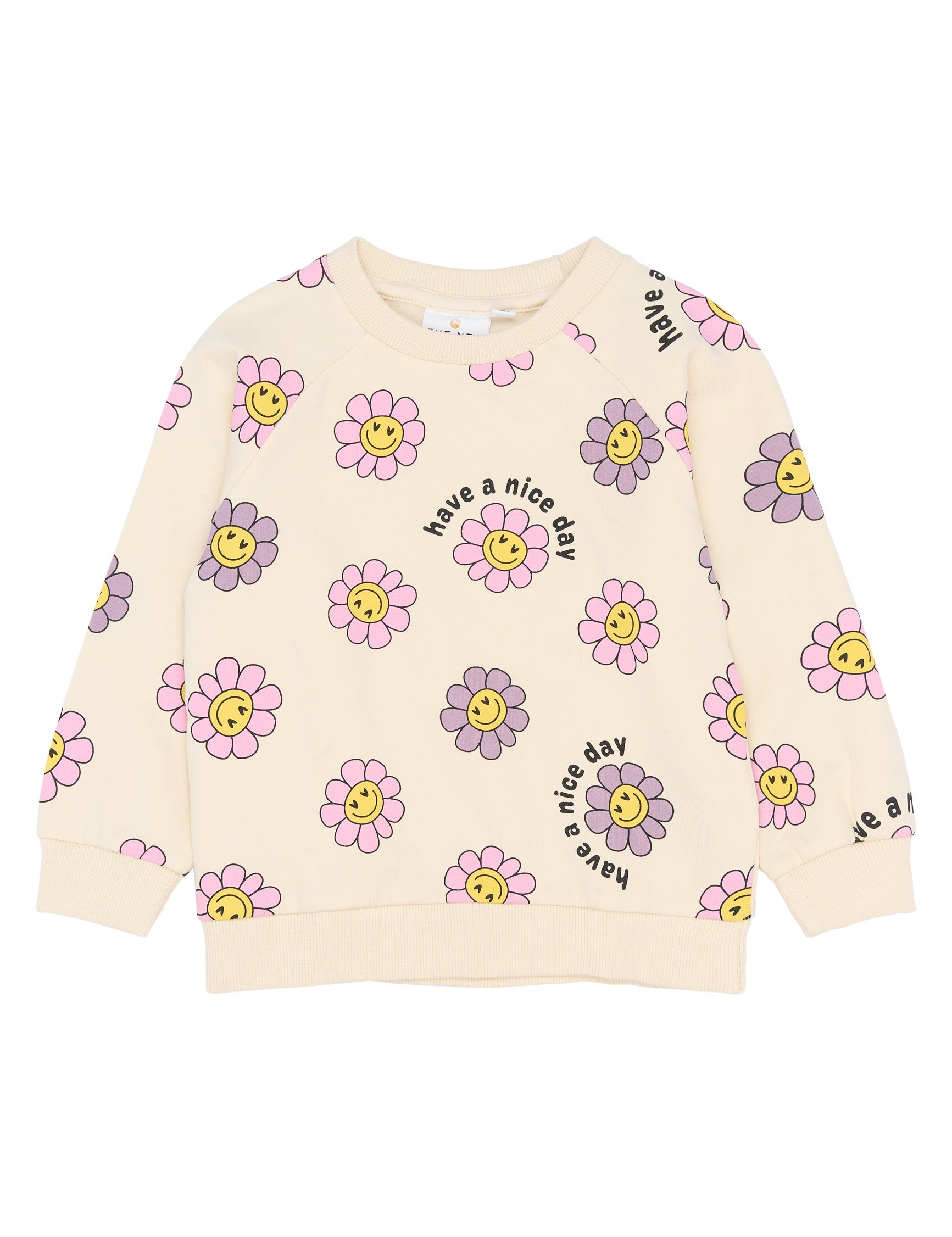 THE NEW SIBLINGS | Saga sweatshirt gardenia AOP