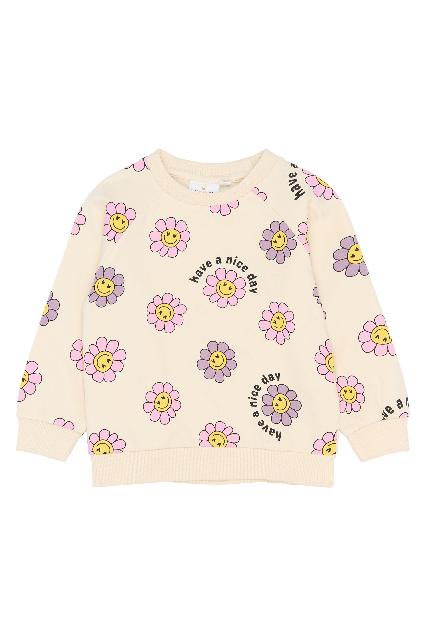 THE NEW SIBLINGS | Saga sweatshirt gardenia AOP