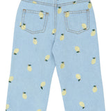 THE NEW SIBLINGS | Saja regular fit jeans light blue denim EMB