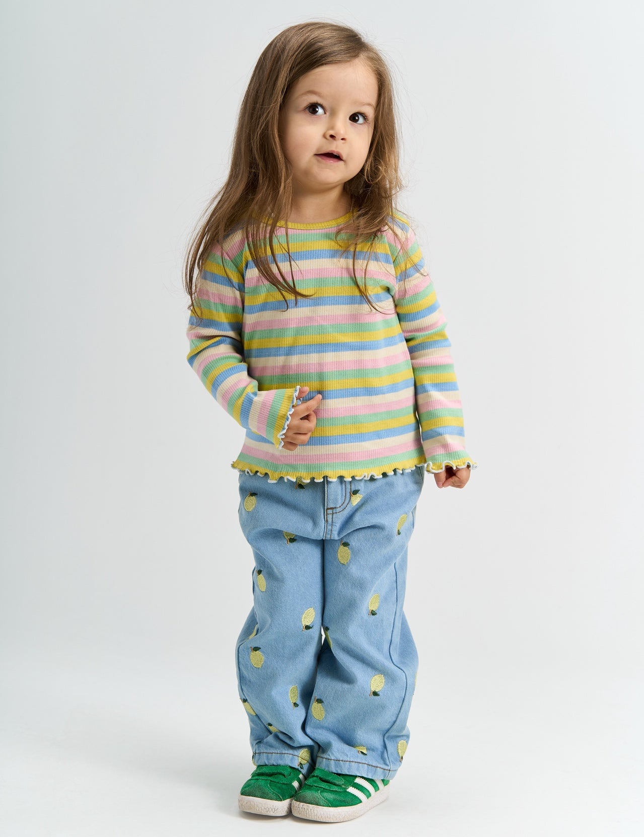THE NEW SIBLINGS | Saja regular fit jeans light blue denim EMB