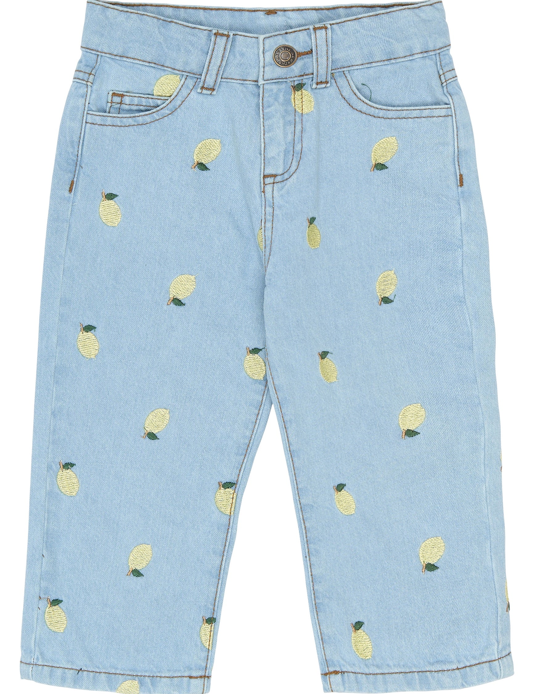 THE NEW SIBLINGS | Saja regular fit jeans light blue denim EMB