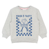 THE NEW SIBLINGS | Samy sweatshirt light grey melange