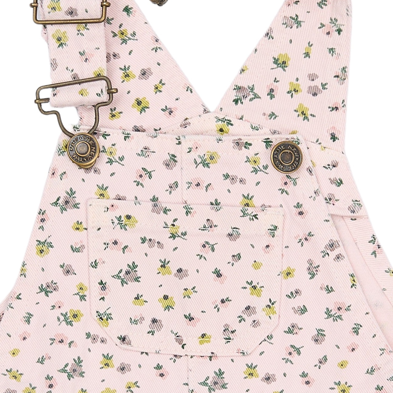 THE NEW SIBLINGS | Sif denim dungarees light lilac AOP