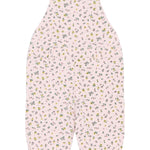 THE NEW SIBLINGS | Sif denim dungarees light lilac AOP