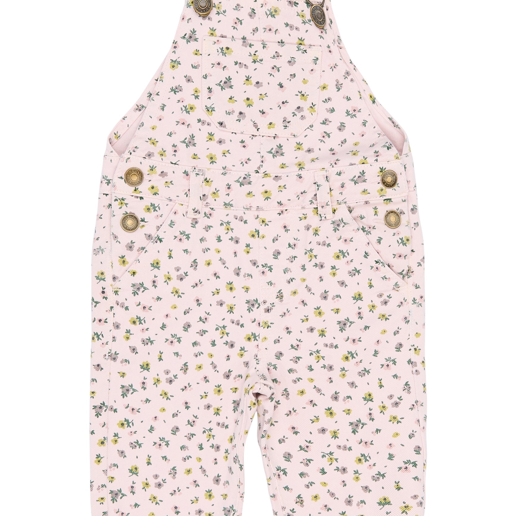 THE NEW SIBLINGS | Sif denim dungarees light lilac AOP