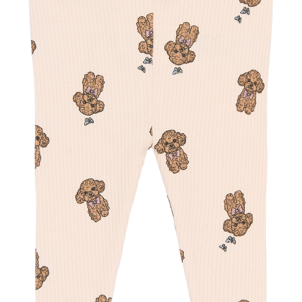 THE NEW SIBLINGS | Sona rib leggings silver peony AOP