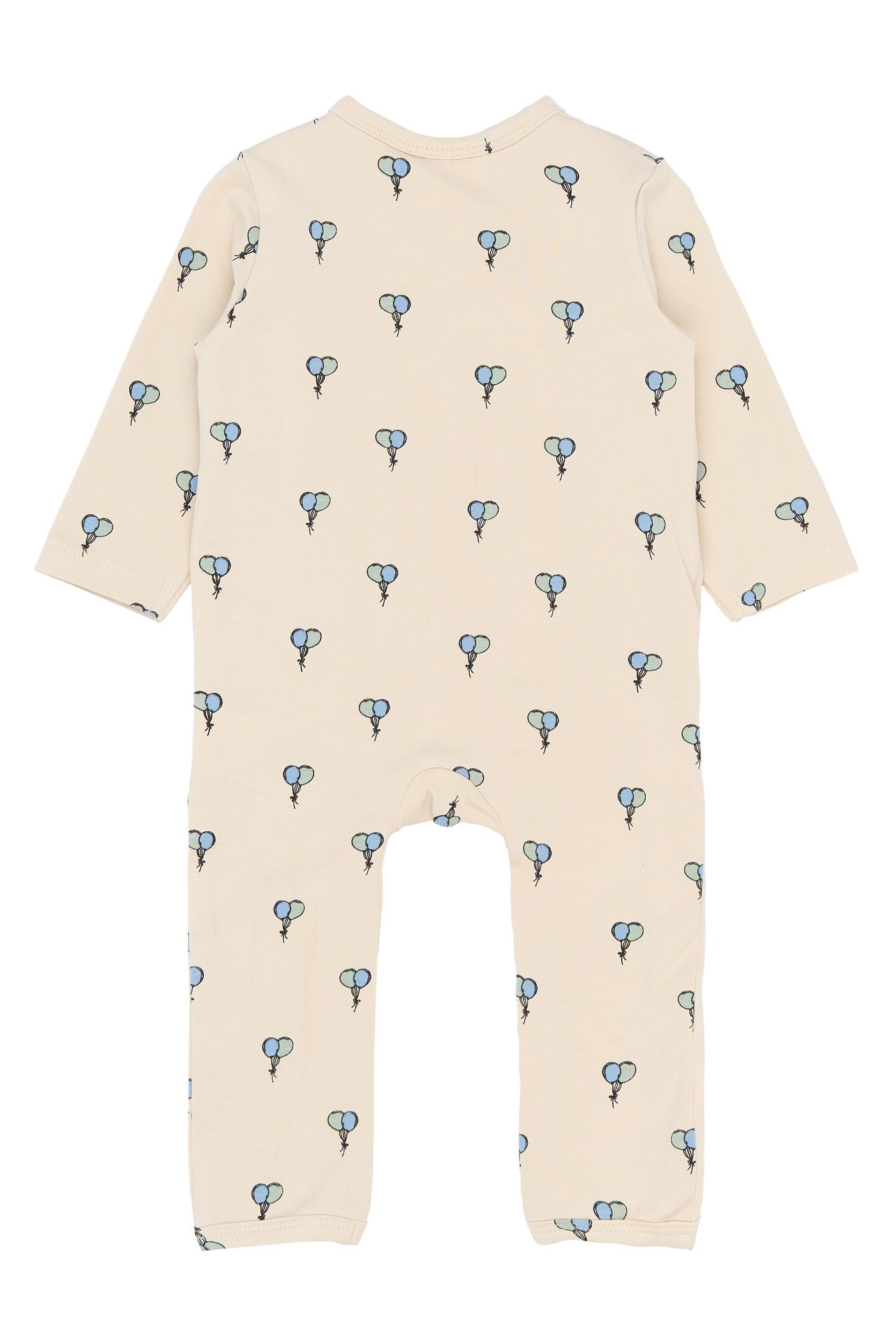 THE NEW SIBLINGS | Soon l_s wrap jumpsuit gardenia AOP