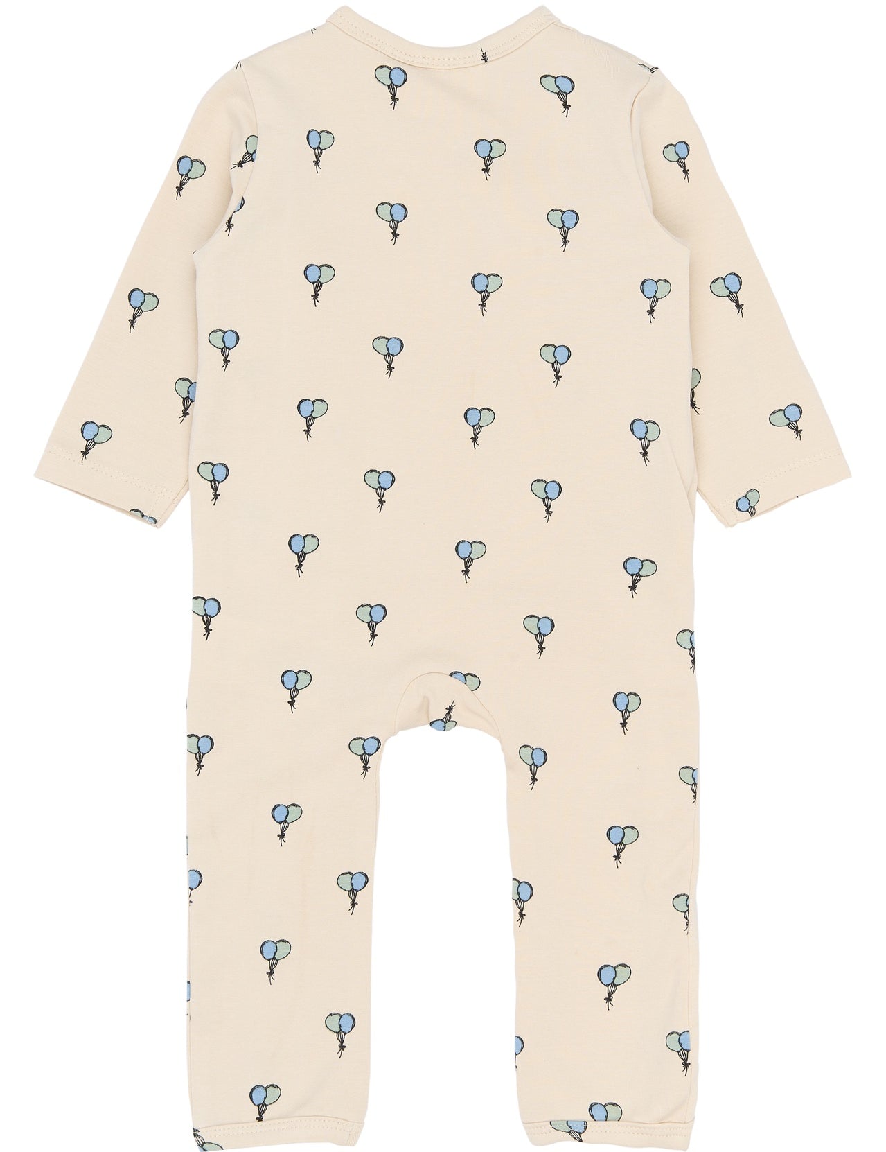 THE NEW SIBLINGS | Soon l_s wrap jumpsuit gardenia AOP