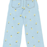 THE NEW | Sia wide fit jeans - light blue denim EMB