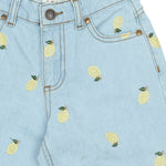 THE NEW | Sia wide fit jeans - light blue denim EMB