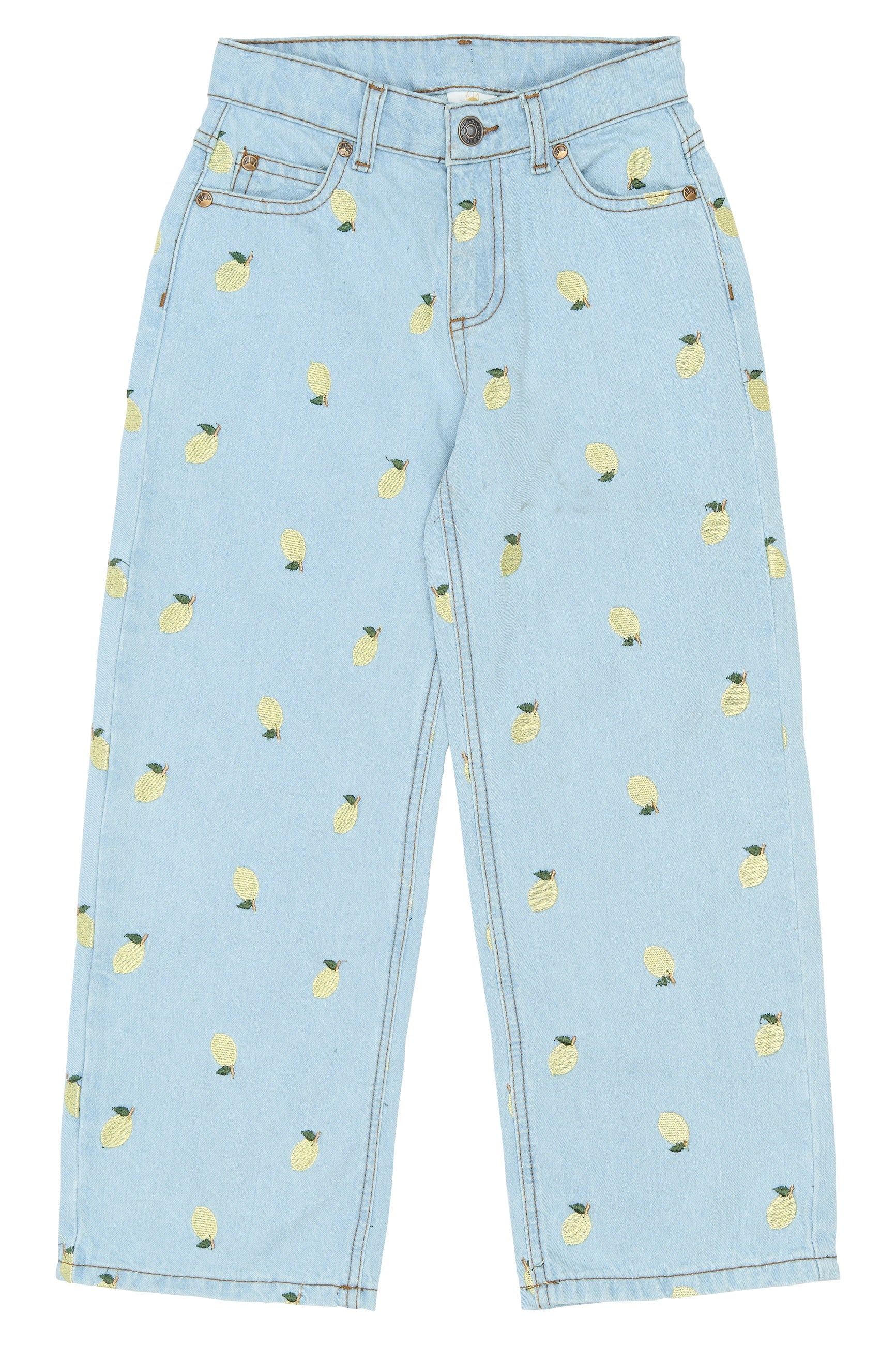 THE NEW | Sia wide fit jeans - light blue denim EMB