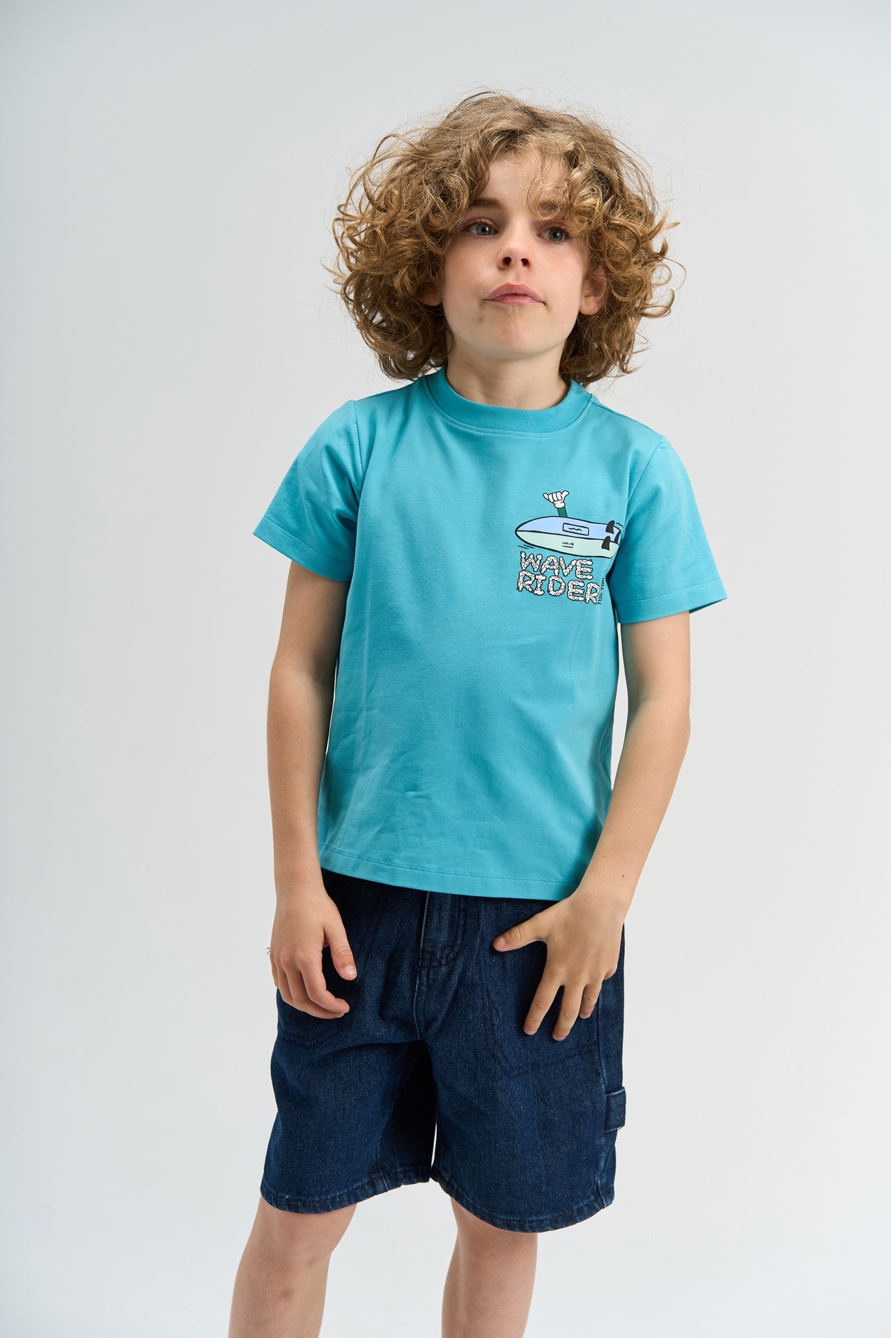 THE NEW |Sigfrid s_s tee -maui blue