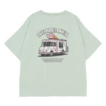 THE NEW | Stefano os s_s tee aqua gray