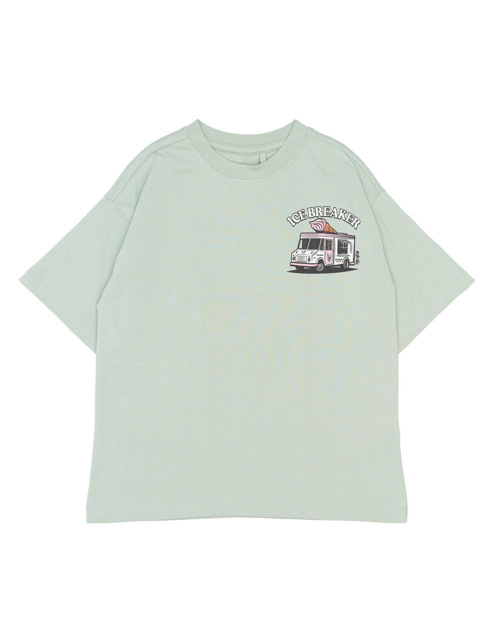 THE NEW | Stefano os s_s tee aqua gray