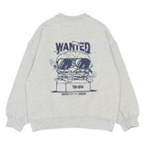 THE NEW |Stevie os sweatshirt- light grey melange