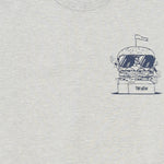 THE NEW |Stevie os sweatshirt- light grey melange