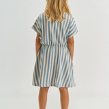 THE NEW | Talia s_s dress forever blue striped