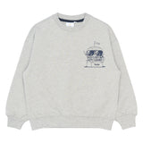 THE NEW |Stevie os sweatshirt- light grey melange