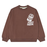 The New | TNValentino OS Sweatshirt | Chestnut
