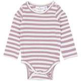 The New Siblings | Fro L-S Rib Body | Elderberry-Gardenia Striped TN